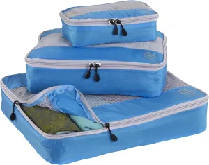 Uncharted Ultra-Lite Packing Cube 3 Piece Set, Electric Blue, One Size