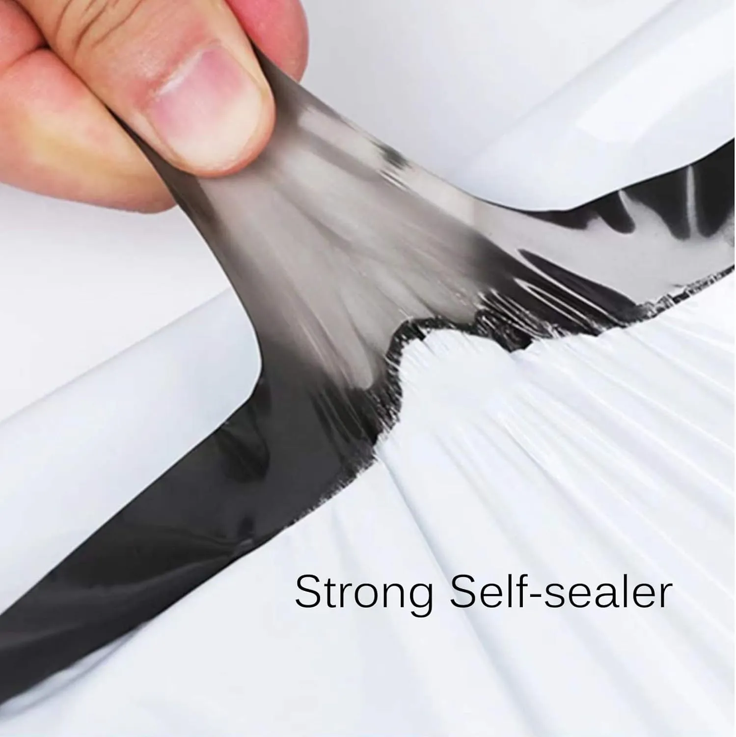 Unique Poly Mailers 6x28 Inch 50 Pack Envelopes Bag for Long Items,White Self Sealing Waterproof Mailing Shipping Bags