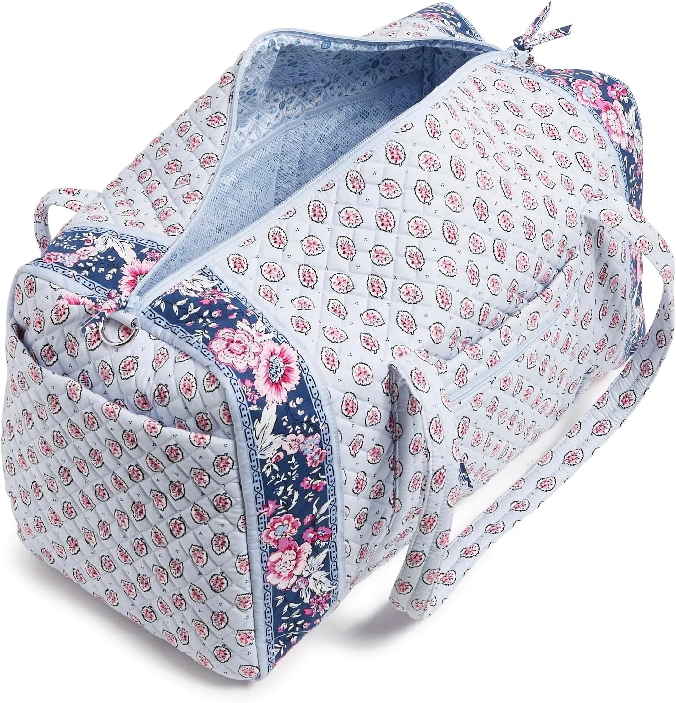 Vera Bradley Cotton Large Travel Duffle Bag, Magnifique Leaf