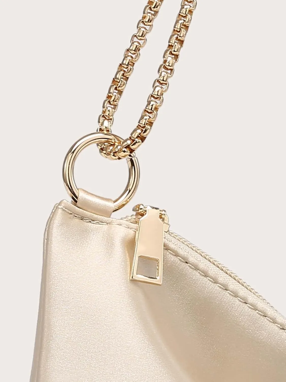 Verdusa Women's Satin Evening Handbag Shoulder Bag Purse