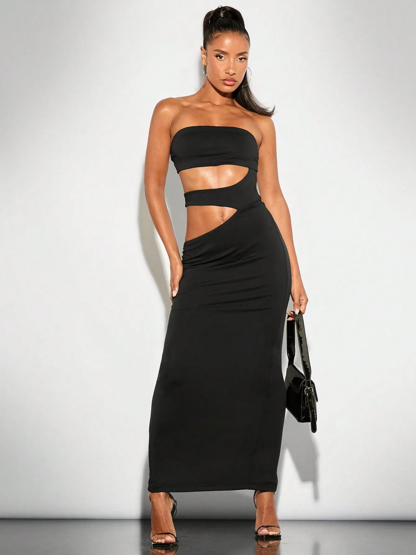 Vestido sexy sin tirantes Cherry Vibes para primavera/verano