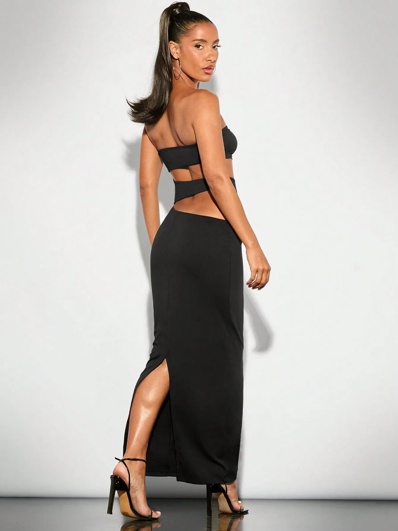 Vestido sexy sin tirantes Cherry Vibes para primavera/verano