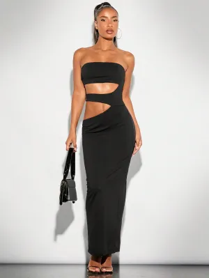 Vestido sexy sin tirantes Cherry Vibes para primavera/verano