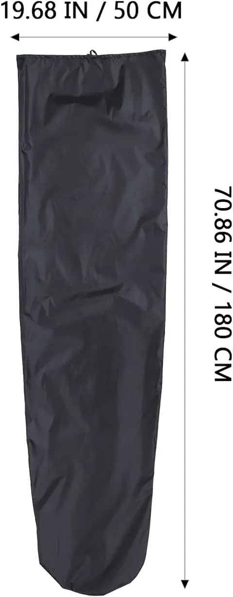 VICASKY 1pc Surfboard Day Bag Cover Outdoor Longboard Size Surfboard Cover Surfboard Bags 70. 74X19. 65in (Black)