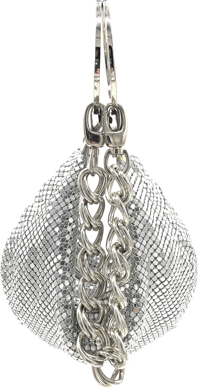Vintage Evening Clutch Hobo Bag Wristlet Bucket Purse formal handbag for Party Wedding Prom Banquet
