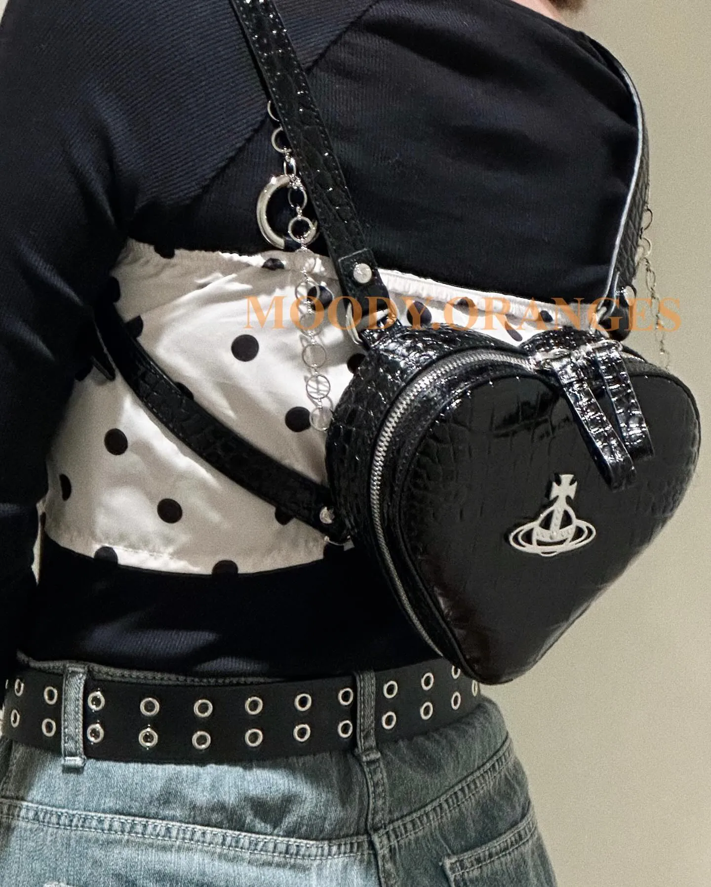 Vivienne Westwood Ella Heart Mini Backpack