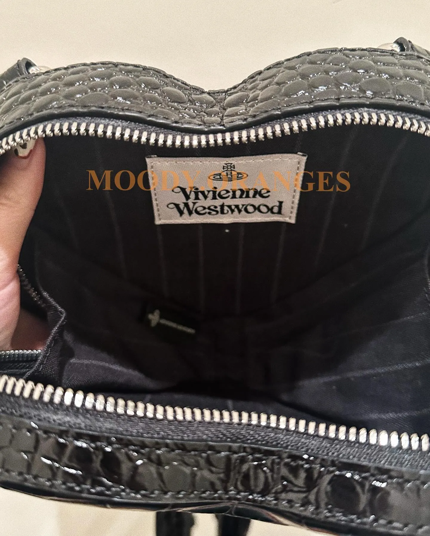 Vivienne Westwood Ella Heart Mini Backpack