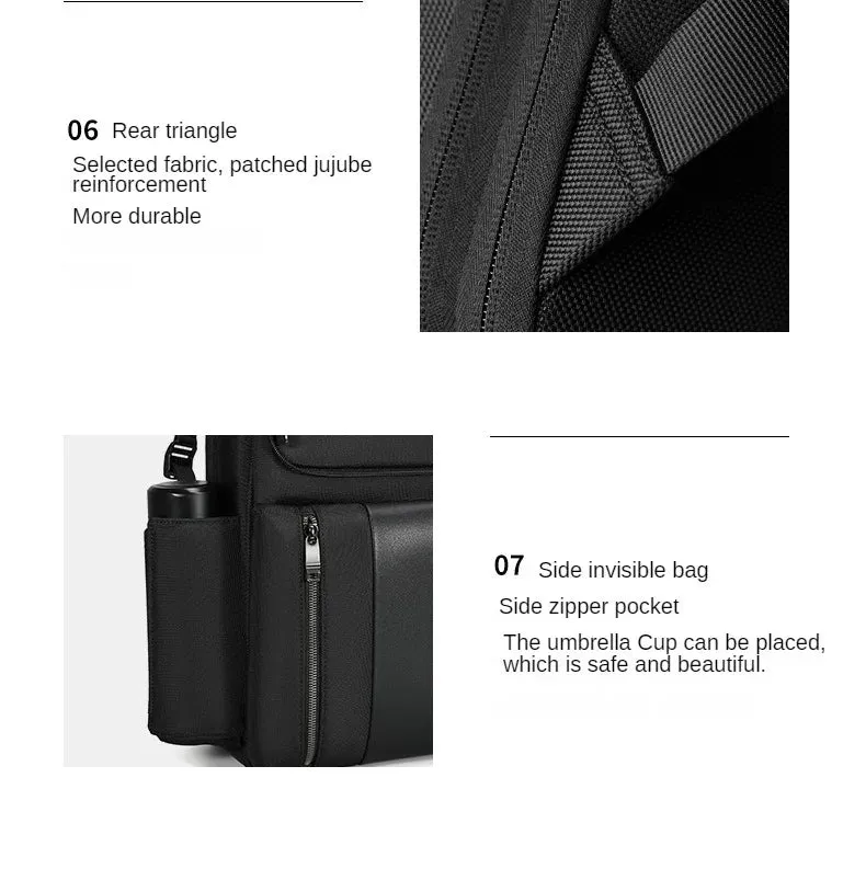 Waterproof Backpack Travel Bag Laptop backpack Large Capacity Backpacks Business Bag Detachable Backpack Dual-purpose Bag