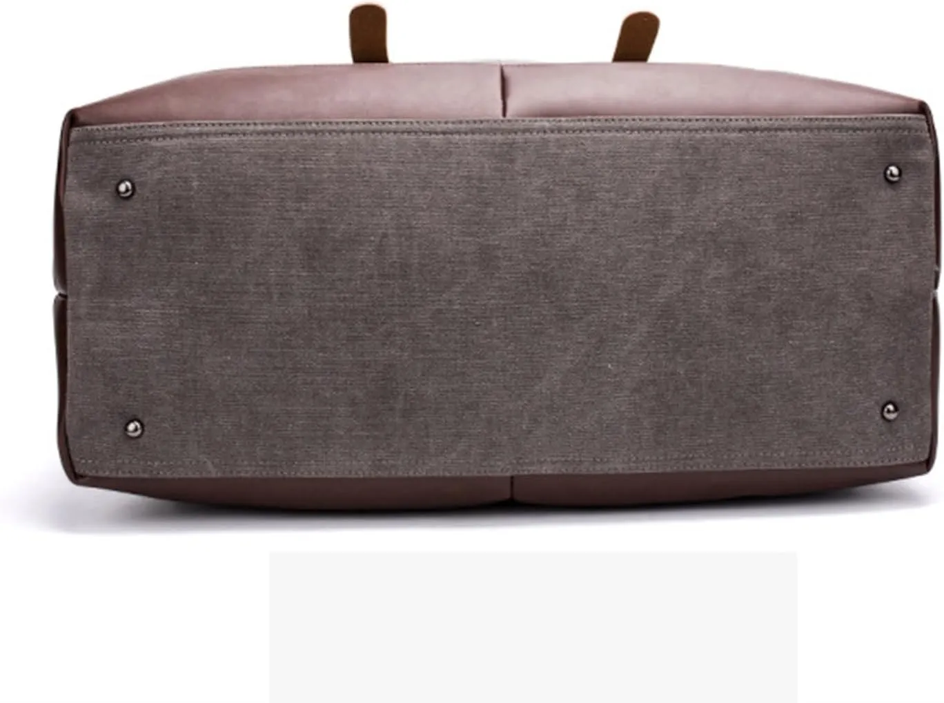 Weekender Travel Bag 22inch Weekender Bag for Women Men, Travel Duffle Bag, Canvas PU Carry On Overnight Bag Sport Gym Bag(E)