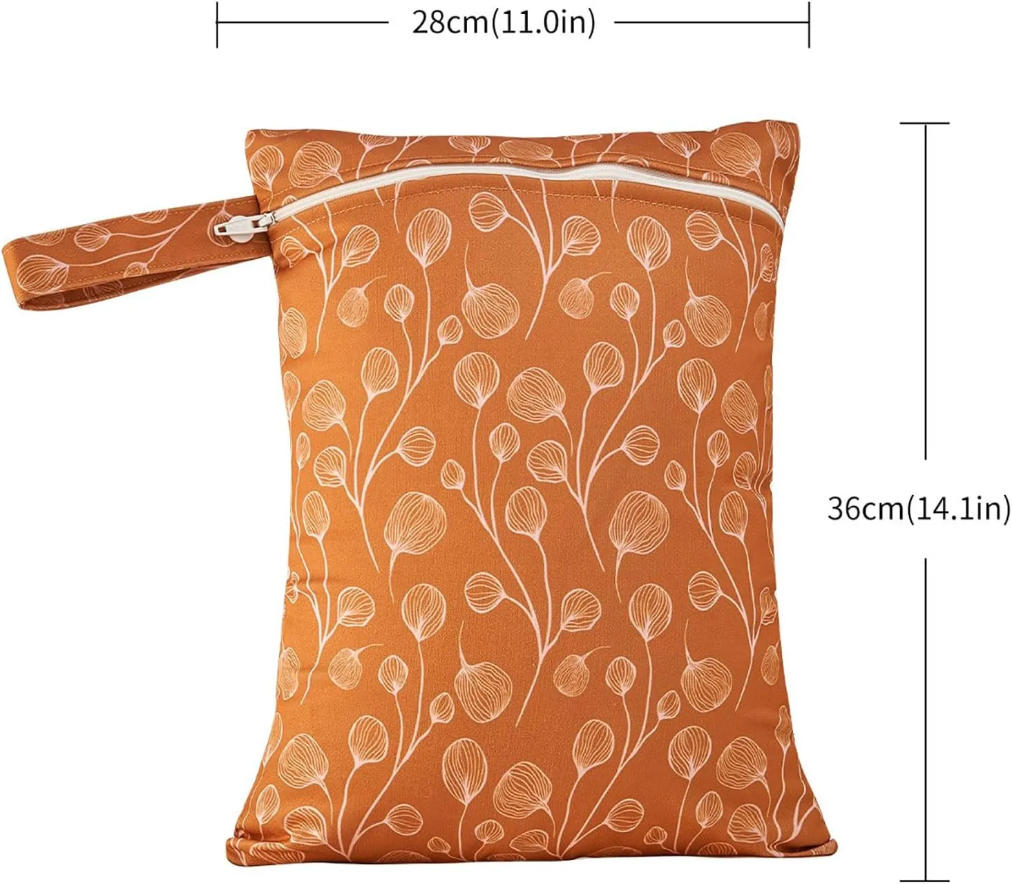 Wet Dry Bag for Baby, Swimsuit, Diaper Bag & Travel - Waterproof Reusable Leakproof Pouch for Wet Clothes, Swimsuits, Pool, Beach, and Gym