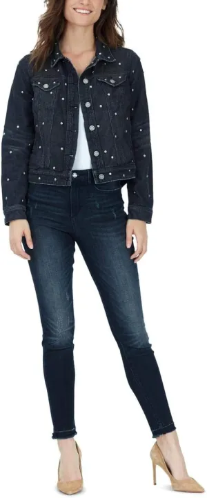 William Rast Women's Tammi High Low Jean Jacket