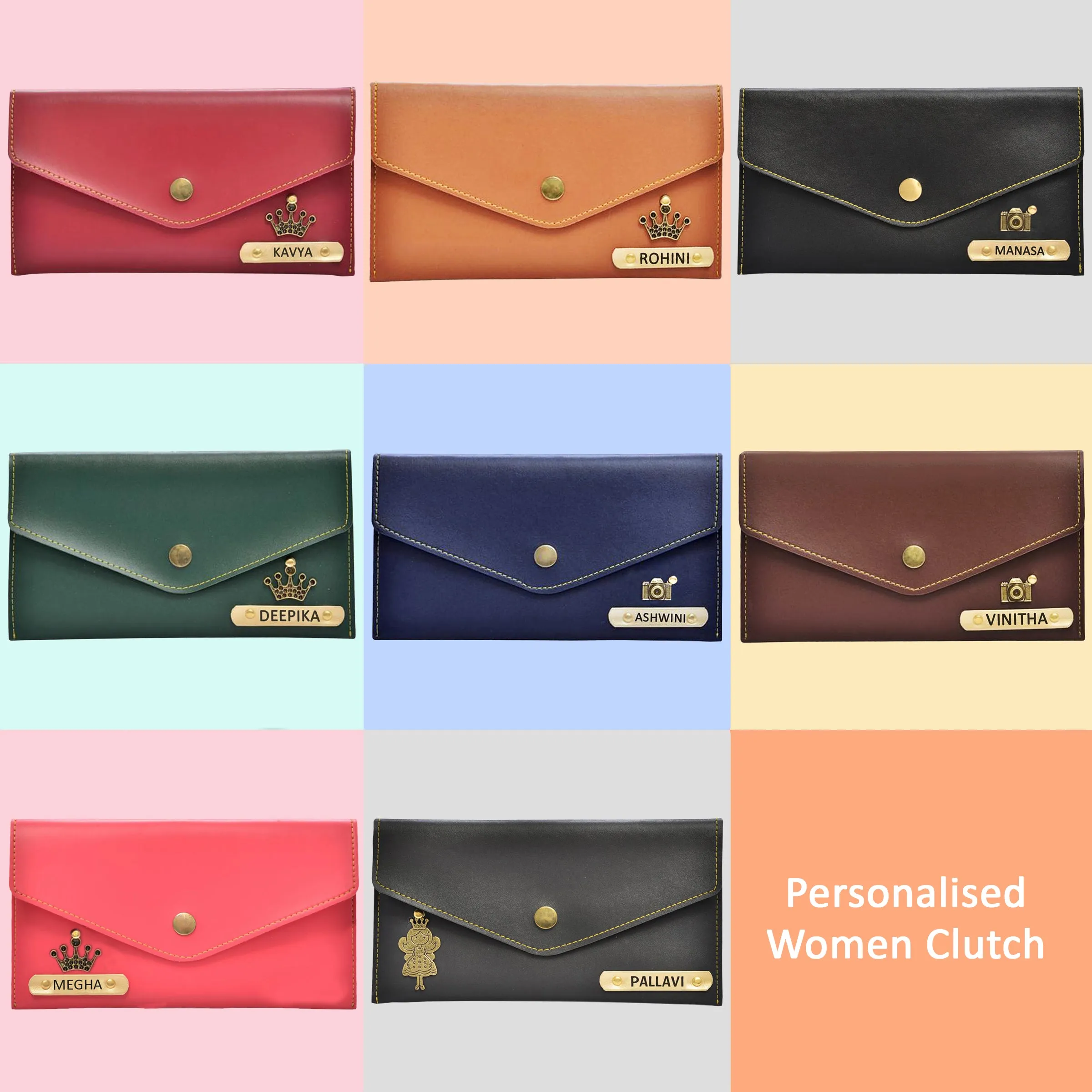 Women Clutch (Grey)