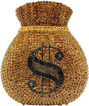 Women Money Pouch Evening Bag Sparkling Crystal Purses Rhinestones Wedding Party Prom Clutch