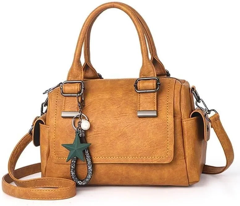 Women Tote Bag Female Fahion Simple Retro Senior Sense Minority Stylish Clamshell Cross Body Bags