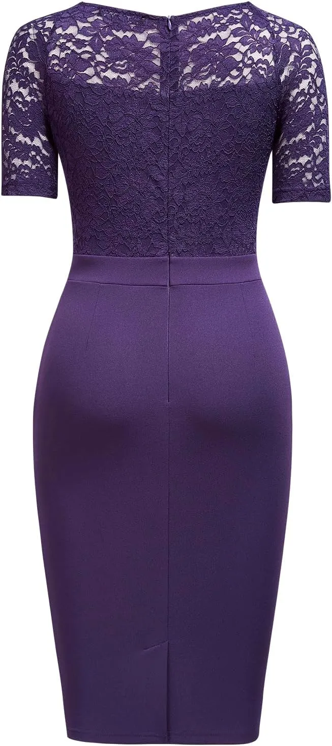 Womens Cocktail Dresses for Wedding Guest Evening Party Church Dress