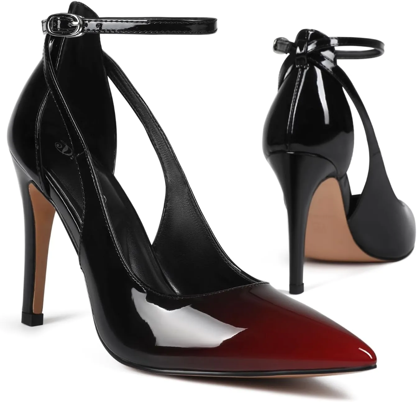 Women's High Heels Closed Pointed Toe Sexy Lace Up Wedding Evening Dress Pumps Shoes
