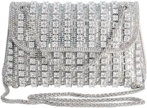 Women's Rhinestone Purse Luxury Diamond Shining Crossbody bag,matched with evening dress, long skirt, party, evening.