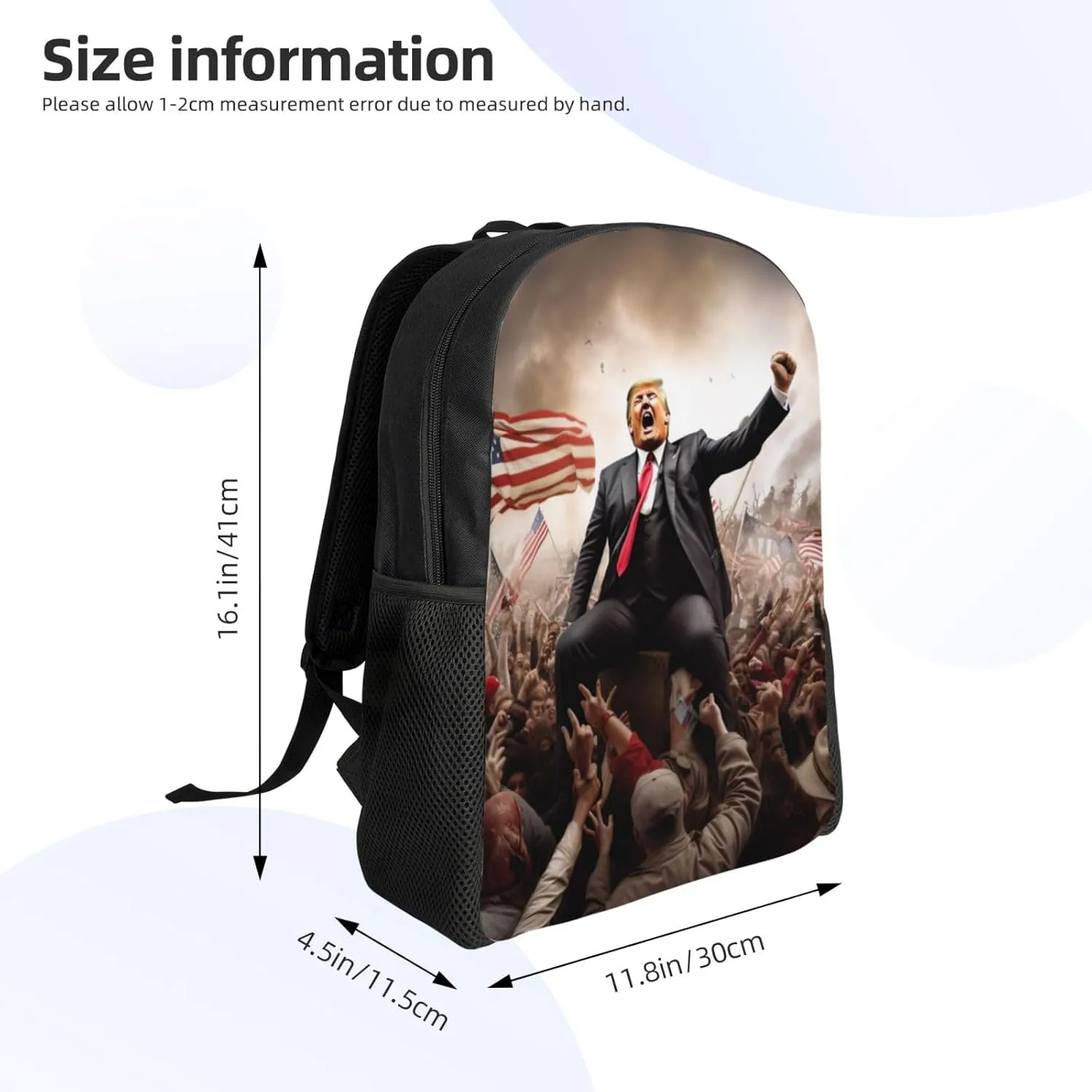 Xerial Victory Trump Backpack Waterproof Anti Theft Durable Light Laptop Bag Backpacks For Women Men Travel Gym Backpack