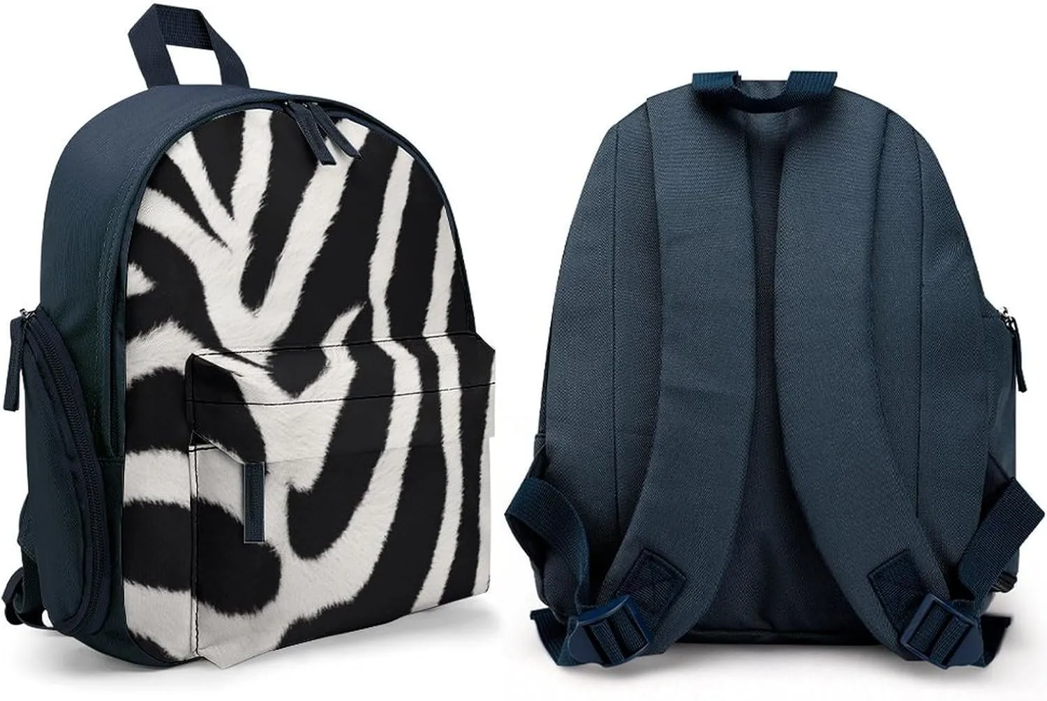 Zebra Animal Travel Backpack Casual Bag Lightweight Hiking Backpacks for Business, Travelling, Hiking