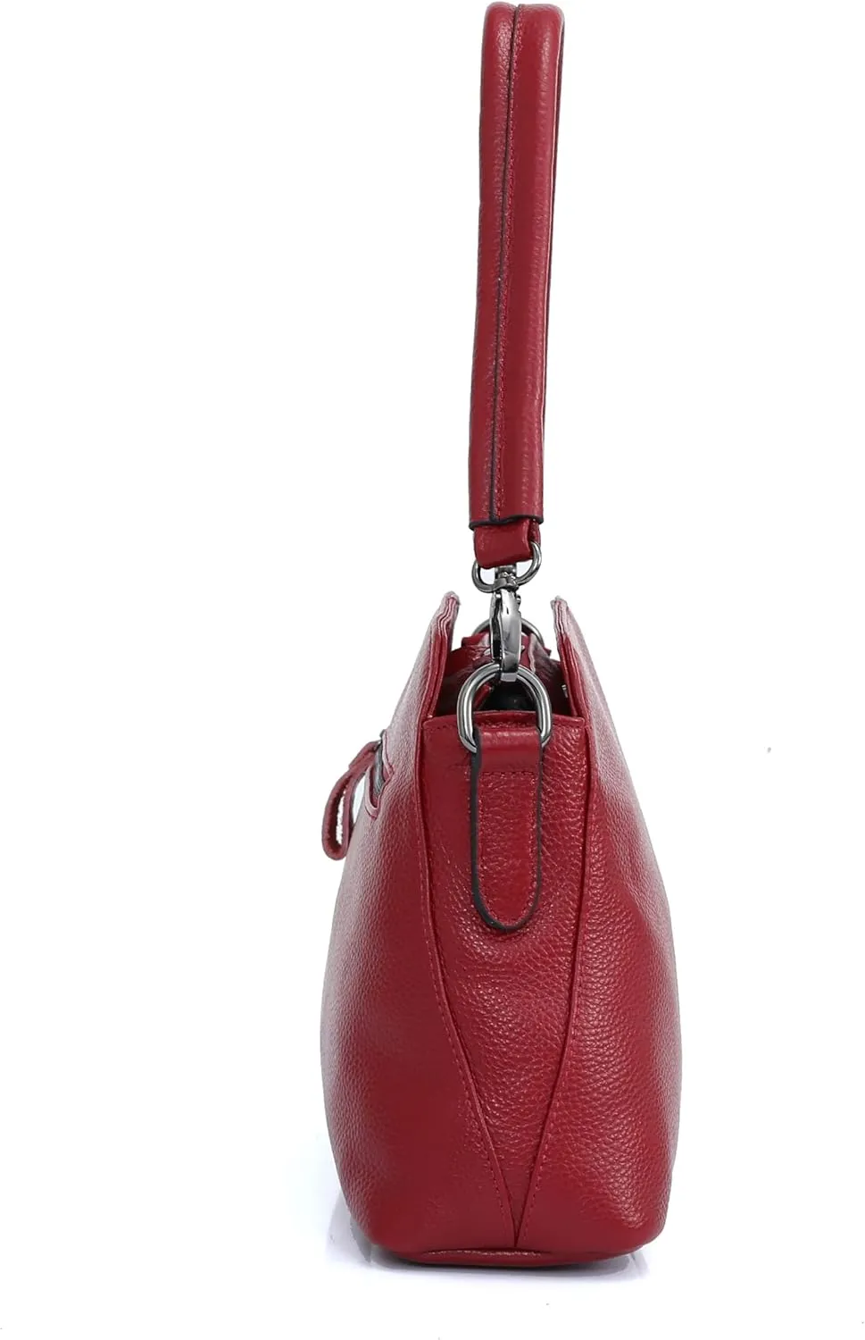 zency Genuine Leather Bags For Women Vintage Simple Small Handbag Casual Female Shoulder Crossbody Tote Bag Winter